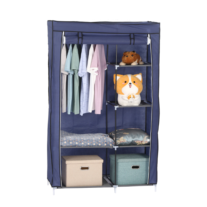 Armoire Tissu Portable "Vibe Violet"