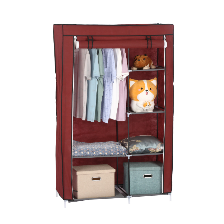 Armoire Tissu Portable "Vibe Violet"