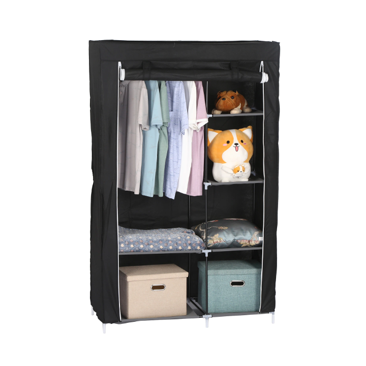 Armoire Tissu Portable "Vibe Violet"